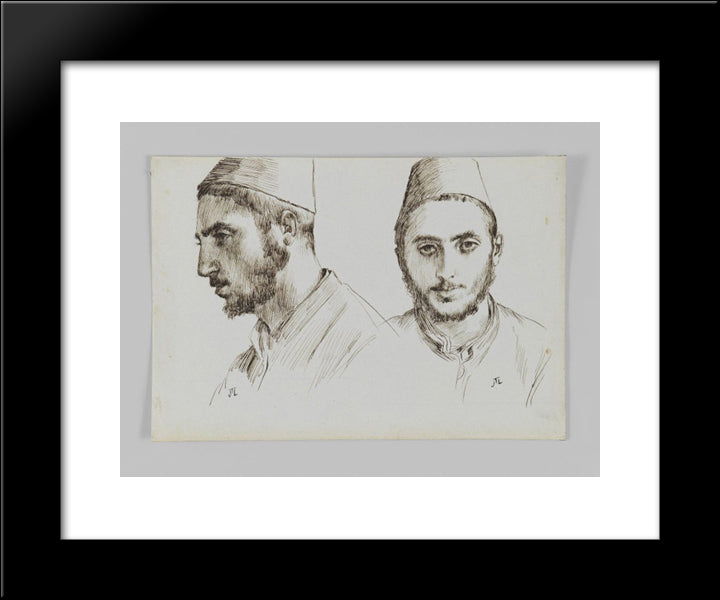 Armenians 20x24 Black Modern Wood Framed Art Print Poster by Tissot, James