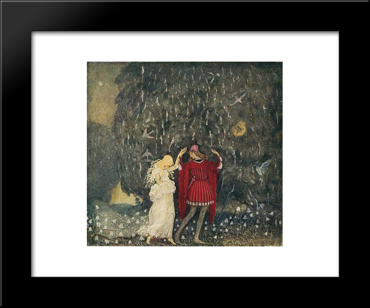 Tomtar 20x24 Black Modern Wood Framed Art Print Poster by Bauer, John