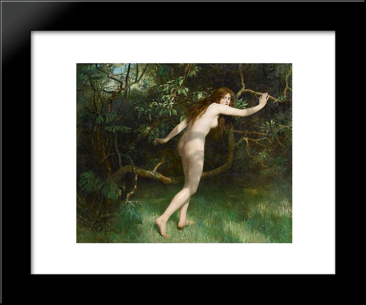 Eve 20x24 Black Modern Wood Framed Art Print Poster by Collier, John