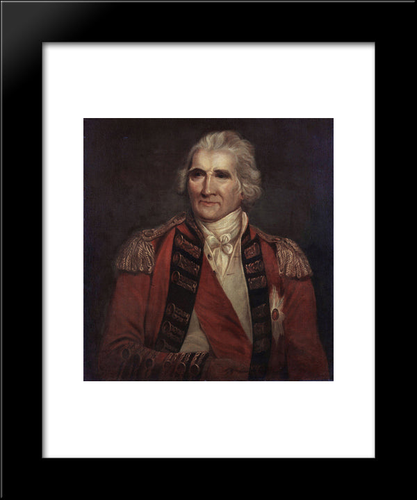 Sir Ralph Abercromby 20x24 Black Modern Wood Framed Art Print Poster by Hoppner, John