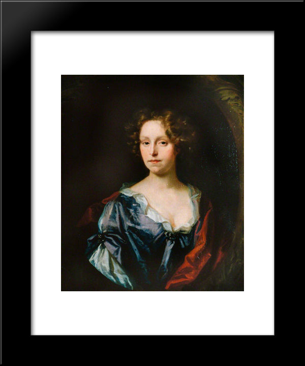 Anne Rider, Sister Of John Smith, Speaker Of The House Of Commons 20x24 Black Modern Wood Framed Art Print Poster by Riley, John