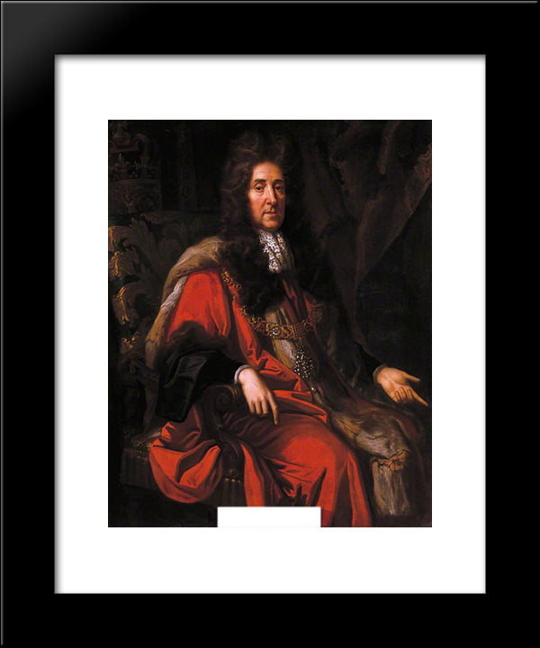 Sir John Moore 20x24 Black Modern Wood Framed Art Print Poster by Riley, John