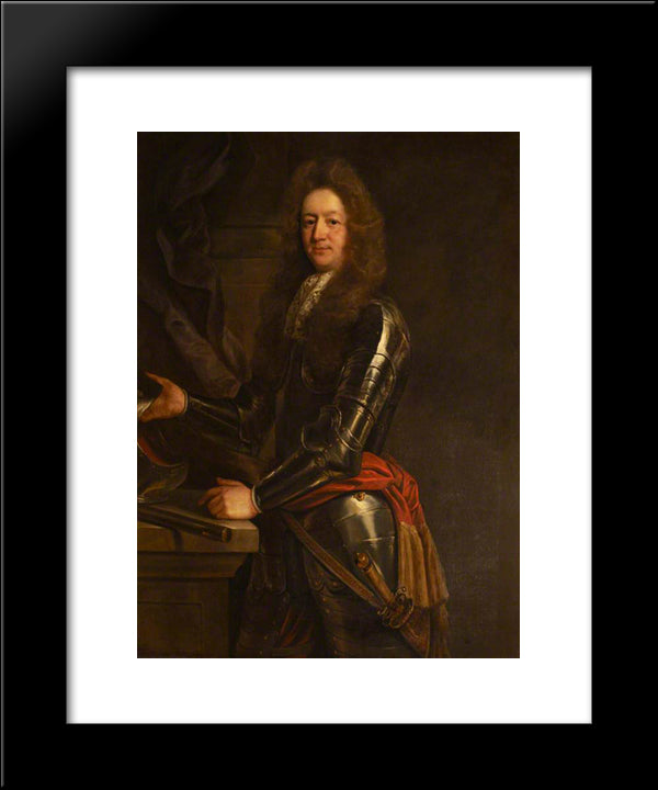 Sir John Pole 20x24 Black Modern Wood Framed Art Print Poster by Riley, John