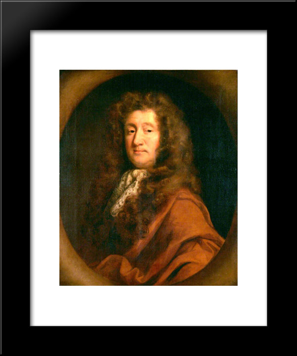 Thomas Marsham Of Stratton Strawless 20x24 Black Modern Wood Framed Art Print Poster by Riley, John