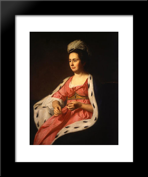 Abigail Smith Babcock 20x24 Black Modern Wood Framed Art Print Poster by Copley, John Singleton