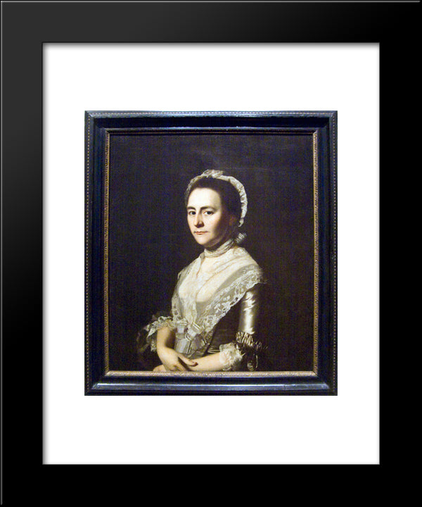 Elizabeth Goldthwaite (Mrs. Alexander Cumming) 20x24 Black Modern Wood Framed Art Print Poster by Copley, John Singleton