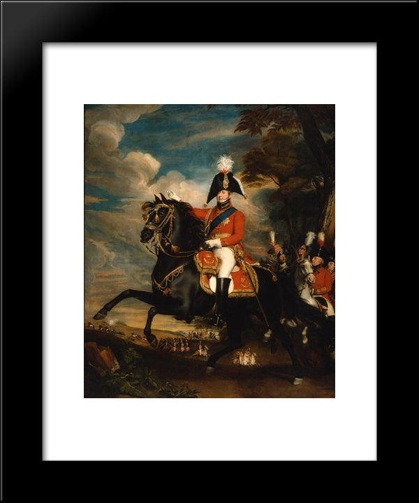 George Iv 20x24 Black Modern Wood Framed Art Print Poster by Copley, John Singleton