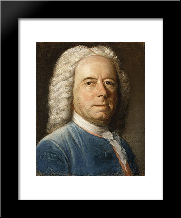 Hugh Hall 20x24 Black Modern Wood Framed Art Print Poster by Copley, John Singleton