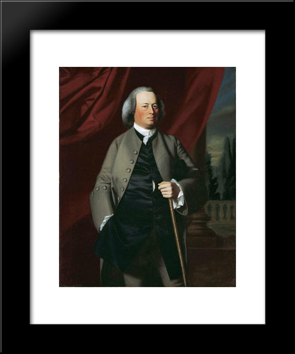 James Warren 20x24 Black Modern Wood Framed Art Print Poster by Copley, John Singleton