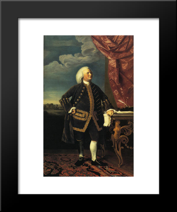 Jeremiah Lee 20x24 Black Modern Wood Framed Art Print Poster by Copley, John Singleton
