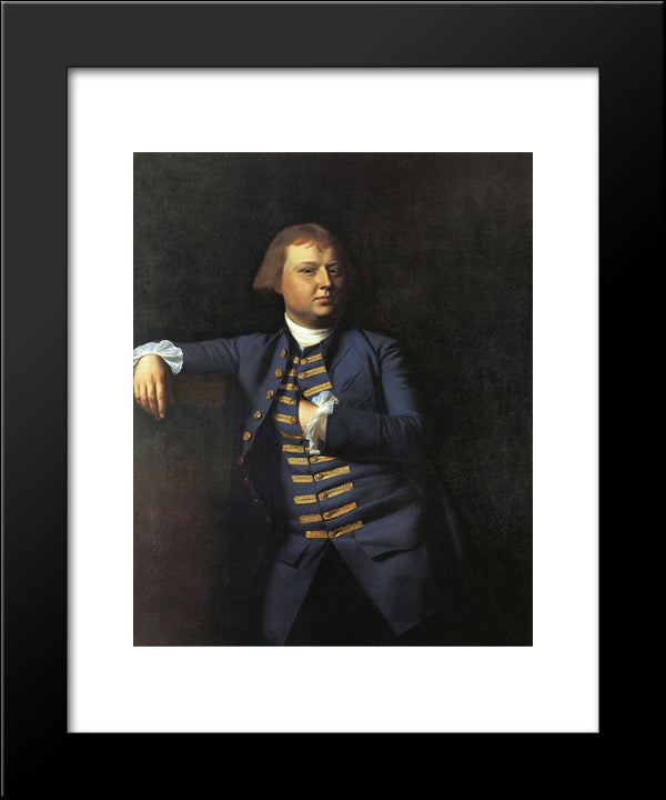 Lemuel Cox 20x24 Black Modern Wood Framed Art Print Poster by Copley, John Singleton