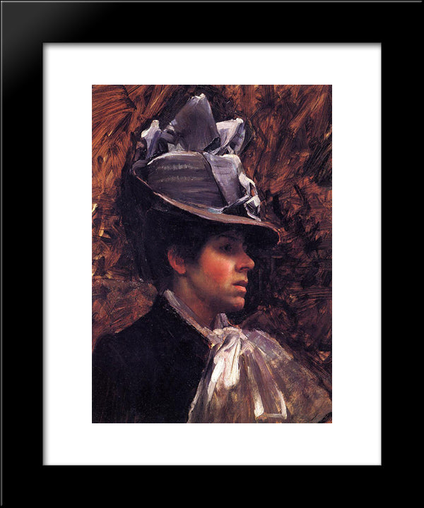 Esther Kenworthy 20x24 Black Modern Wood Framed Art Print Poster by Waterhouse, John William