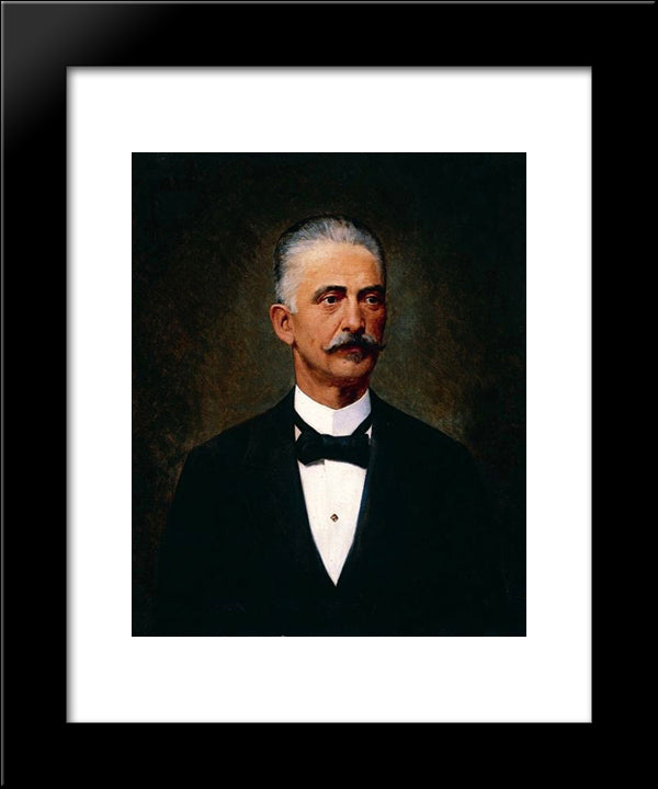 Pedro Goncalves Dente 20x24 Black Modern Wood Framed Art Print Poster by Almeida Junior, Jose Ferraz de