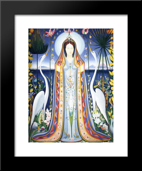 Purissima 20x24 Black Modern Wood Framed Art Print Poster by Stella, Joseph