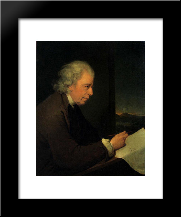 John Whitehurst 20x24 Black Modern Wood Framed Art Print Poster by Wright, Joseph