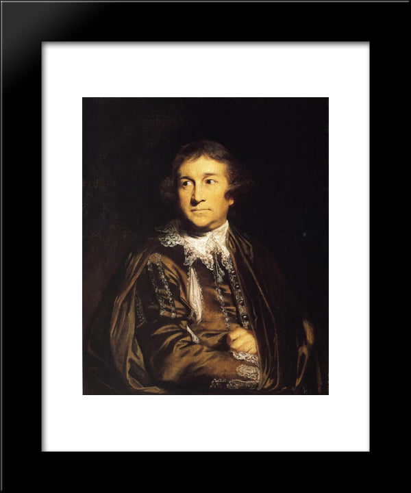 David-Garrick 20x24 Black Modern Wood Framed Art Print Poster by Reynolds, Joshua