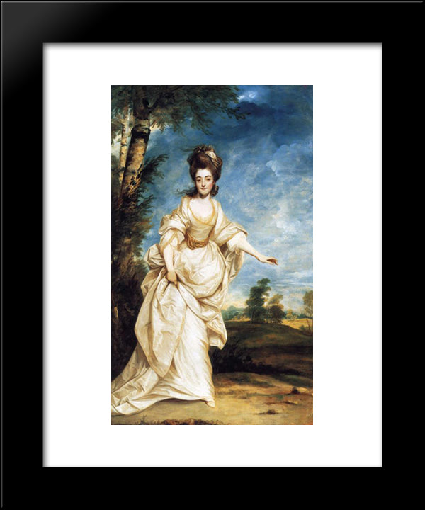 Diana Sackville 20x24 Black Modern Wood Framed Art Print Poster by Reynolds, Joshua