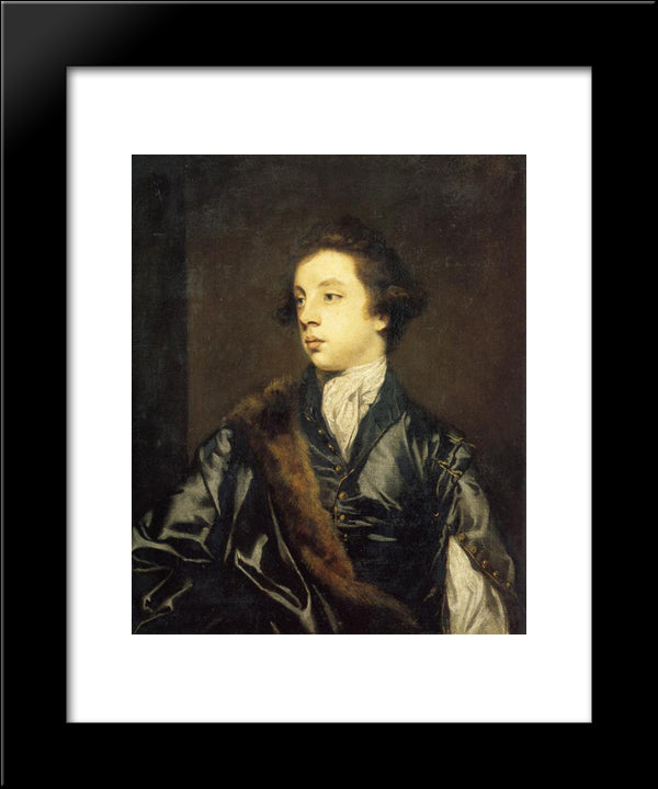 Frederick Howard, 5Th Earl Of Carlisle 20x24 Black Modern Wood Framed Art Print Poster by Reynolds, Joshua