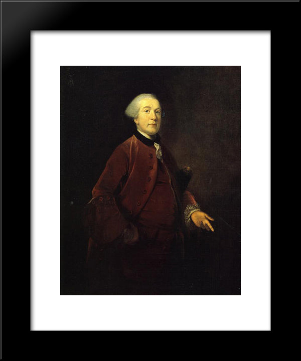 George Ashby 20x24 Black Modern Wood Framed Art Print Poster by Reynolds, Joshua