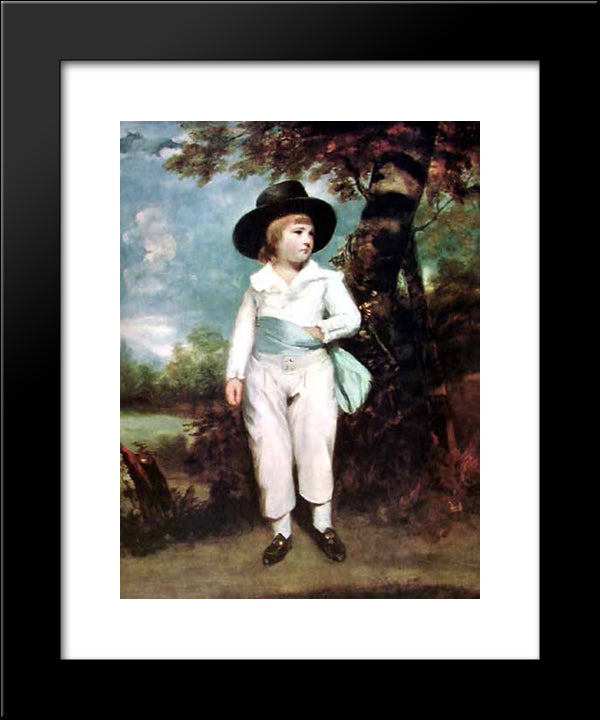 John Charles Spencer, Viscount Althorp 20x24 Black Modern Wood Framed Art Print Poster by Reynolds, Joshua