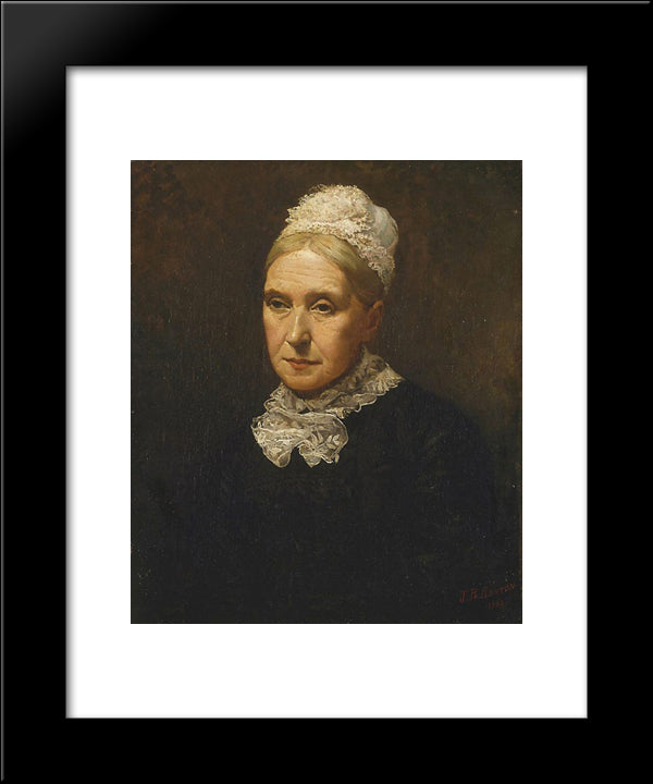 My Mother 20x24 Black Modern Wood Framed Art Print Poster by Ashton, Julian