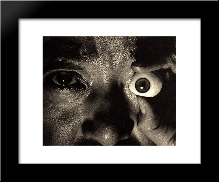 Anxious Corridor 20x24 Black Modern Wood Framed Art Print Poster by Yamamoto, Kanae