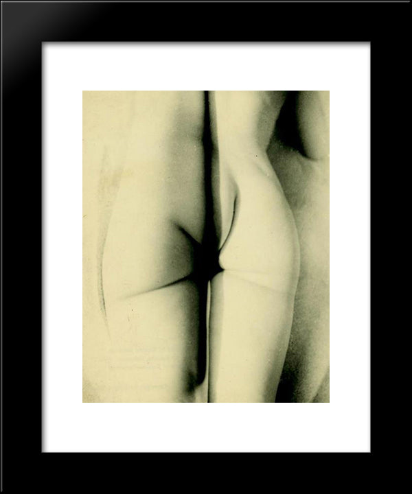 Work 20x24 Black Modern Wood Framed Art Print Poster by Yamamoto, Kanae