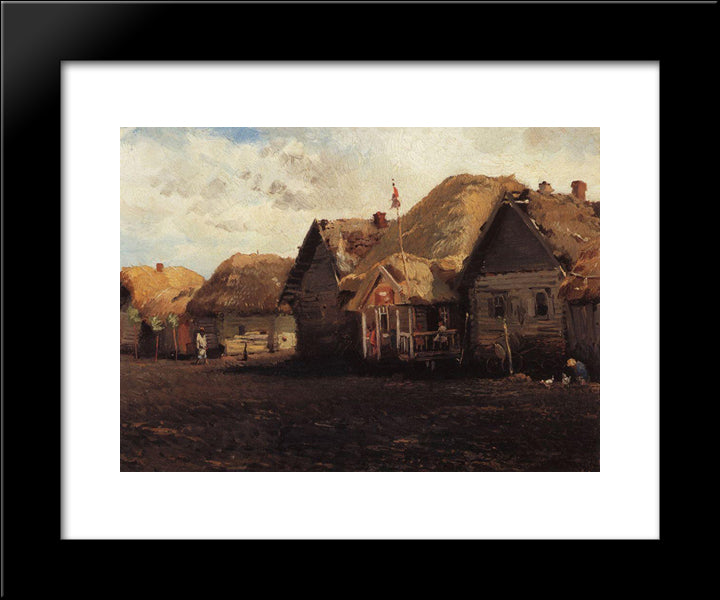Landscape 20x24 Black Modern Wood Framed Art Print Poster by Makovsky, Konstantin