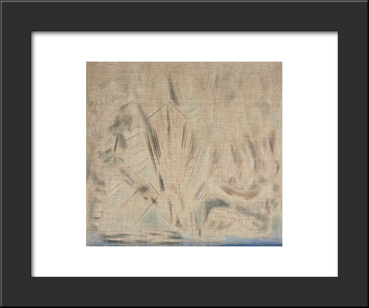 Allegorical Composition 20x24 Black Modern Wood Framed Art Print Poster by Parthenis, Konstantinos