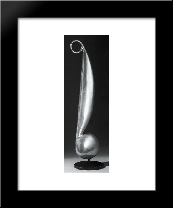 Le Signal 20x24 Black Modern Wood Framed Art Print Poster by Tutundjian, Leon Arthur