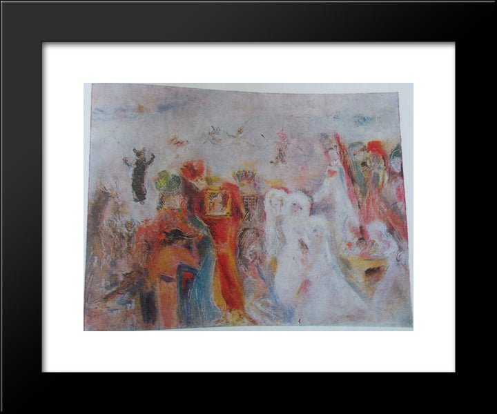 Suite 20x24 Black Modern Wood Framed Art Print Poster by Sterian, Margareta