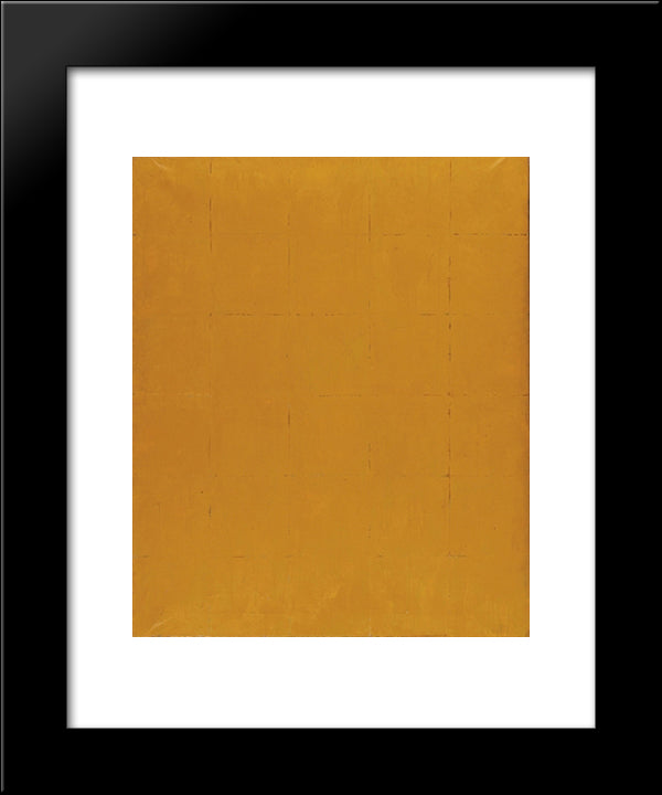 Solare 20x24 Black Modern Wood Framed Art Print Poster by Schifano, Mario