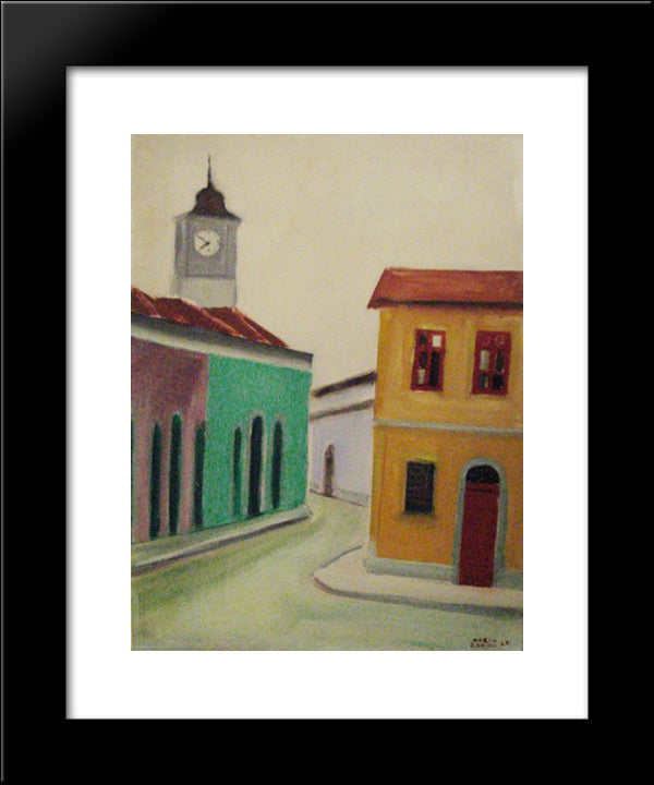 Casario 20x24 Black Modern Wood Framed Art Print Poster by Zanini, Mario