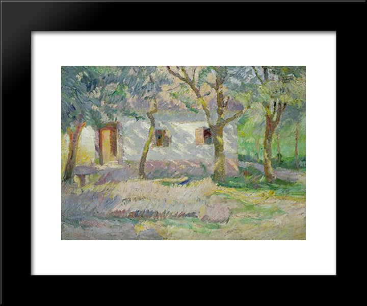 Spring Sun 20x24 Black Modern Wood Framed Art Print Poster by Sternen, Matej