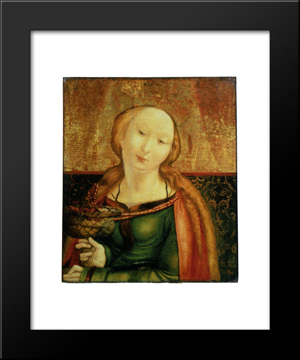 Coburg Panel 20x24 Black Modern Wood Framed Art Print Poster by Grunewald, Matthias