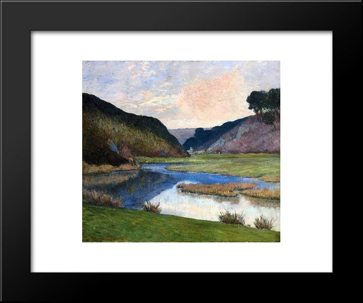 Brittany 20x24 Black Modern Wood Framed Art Print Poster by Maufra, Maxime