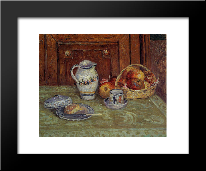 Dessert 20x24 Black Modern Wood Framed Art Print Poster by Maufra, Maxime