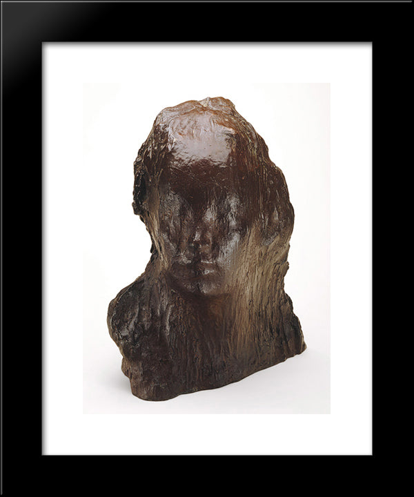 Ecce Puer (Behold The Child) 20x24 Black Modern Wood Framed Art Print Poster by Rosso, Medardo