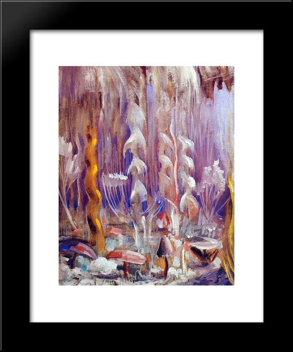 Creation Of The World X 20x24 Black Modern Wood Framed Art Print Poster by Ciurlionis, Mikalojus