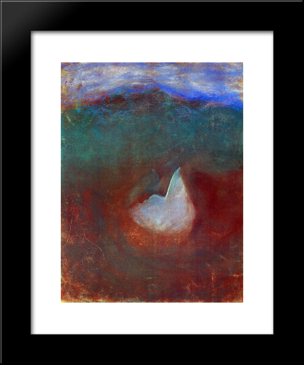 Faces 20x24 Black Modern Wood Framed Art Print Poster by Ciurlionis, Mikalojus