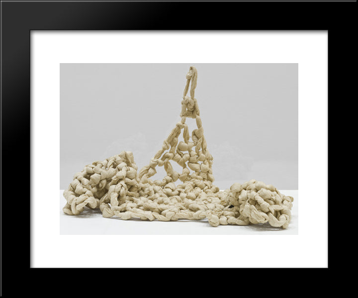 Untitled (From Droguinhas) 20x24 Black Modern Wood Framed Art Print Poster by Schendel, Mira