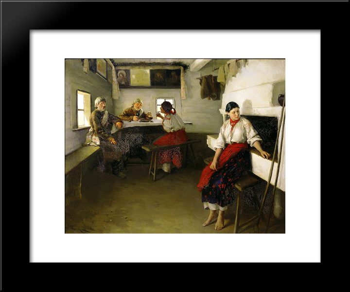 Go-Betweens 20x24 Black Modern Wood Framed Art Print Poster by Pymonenko, Mykola