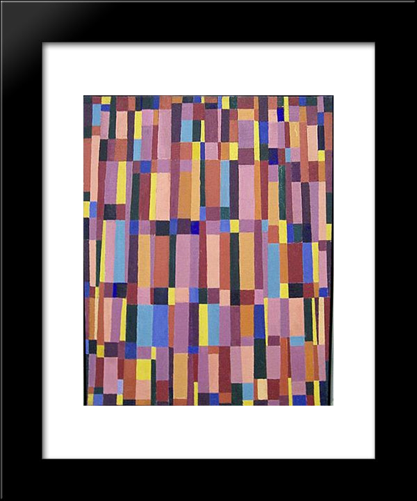 Untitled (May 20) 20x24 Black Modern Wood Framed Art Print Poster by Stout, Myron