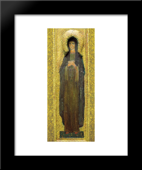 Holy Martyr 20x24 Black Modern Wood Framed Art Print Poster by Roerich, Nicholas