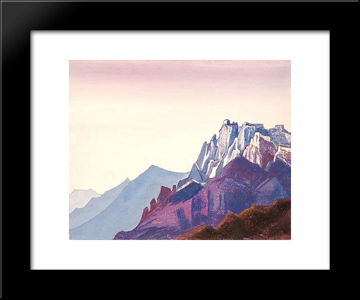 Ladakh. Himalayas. 20x24 Black Modern Wood Framed Art Print Poster by Roerich, Nicholas