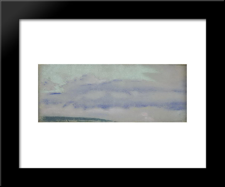 Sketch 20x24 Black Modern Wood Framed Art Print Poster by Roerich, Nicholas