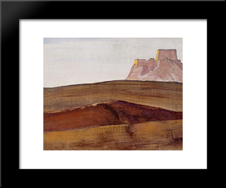 Tarbagatai 20x24 Black Modern Wood Framed Art Print Poster by Roerich, Nicholas