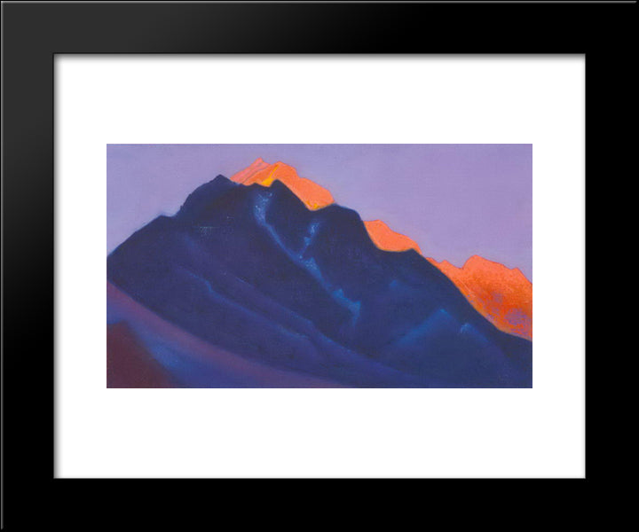 Urusvati 20x24 Black Modern Wood Framed Art Print Poster by Roerich, Nicholas