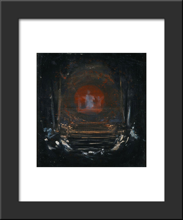 Behold The Celestial Bridegroom 20x24 Black Modern Wood Framed Art Print Poster by Gyzis, Nikolaos
