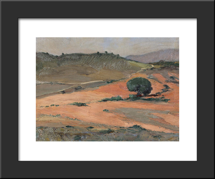 Kokkinaras 20x24 Black Modern Wood Framed Art Print Poster by Lytras, Nikolaos